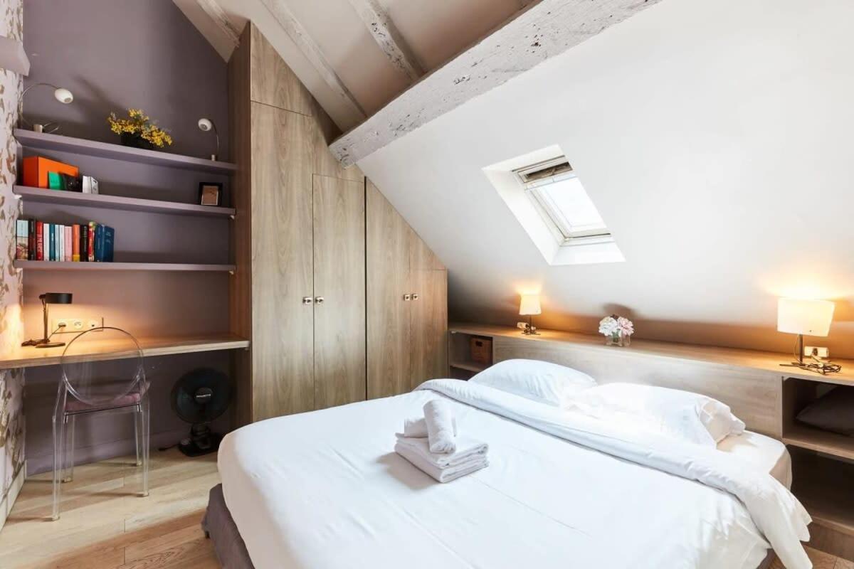 דירות פריז Vosges 1Br Cozy מראה חיצוני תמונה